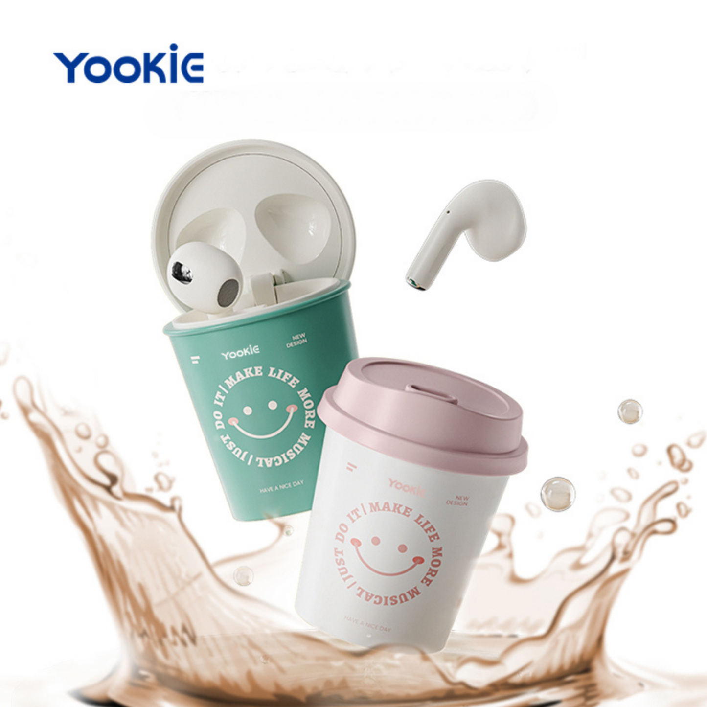 Yookie TWS Coffee Cup Earbuds