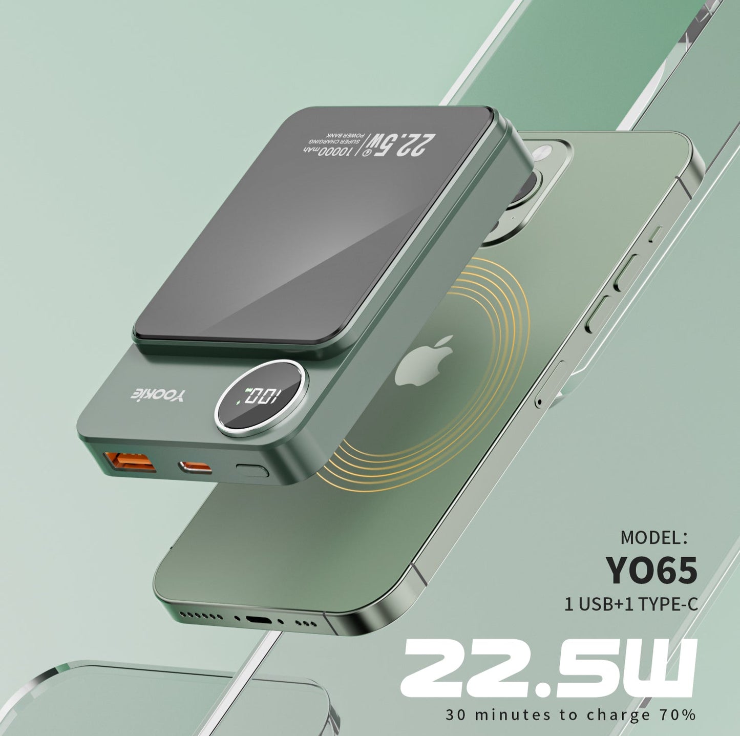 YOOKIE POWERBANK MAGSAFE (10000mAh)
