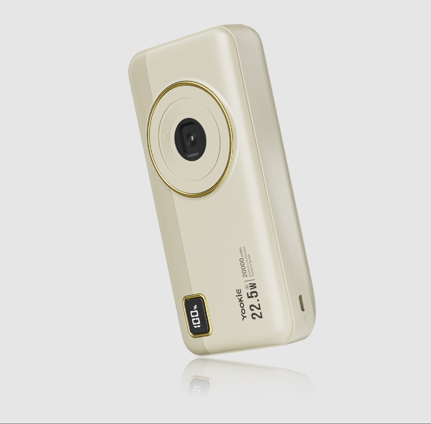 Yookie YO86 power bank with three color options on a white background